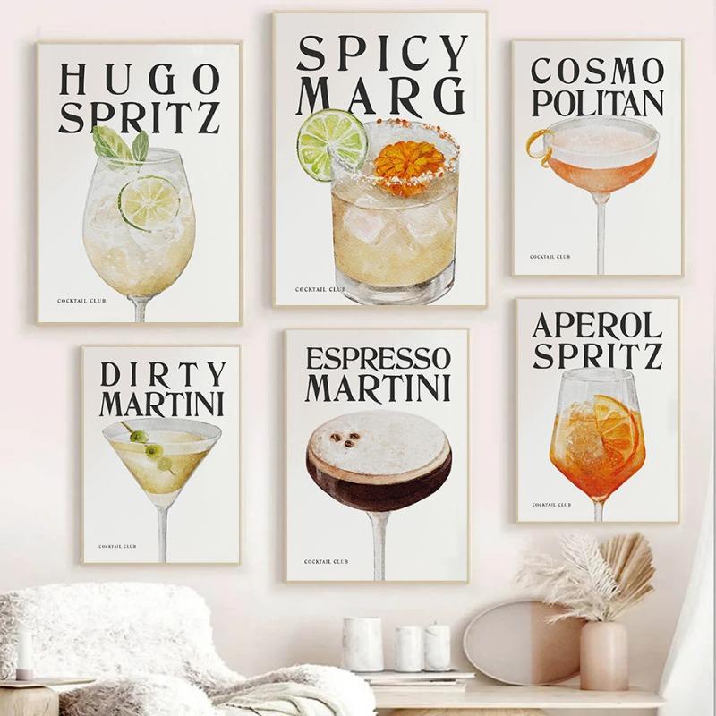 Classic Vintage Cocktail Posters Prints Canvas Painting Wall Art Picture Living Room Restaurant Bar Kitchen Home Decor 21cm×30cm NoFrame
Classic Vintage Cocktail Posters Prints Canvas Painting Wall Art Picture Living Room Restaurant Bar Kitchen Home Decor 21cm×30cm NoFrame