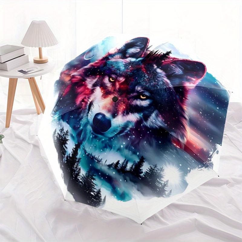 1pc Galactic Wolf Automatic Opening and Closing Umbrella - Suitable for Various Occasions, Outdoor Activities, Lightweight and Durable Automatic Foldi
1pc Galactic Wolf Automatic Opening and Closing Umbrella - Suitable for Various Occasions, Outdoor Activities, Lightweight and Durable Automatic Foldi
