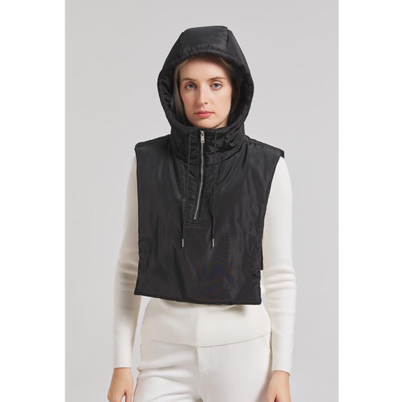 Европейский и американский осенне-зимний жилет с капюшоном из шелка и хлопка: Ветрозащитный уличный велосипедный балаклава, искусственный двухкомпонентный чёрный
Европейский и американский осенне-зимний жилет с капюшоном из шелка и хлопка: Ветрозащитный уличный велосипедный балаклава, искусственный двухкомпонентный чёрный