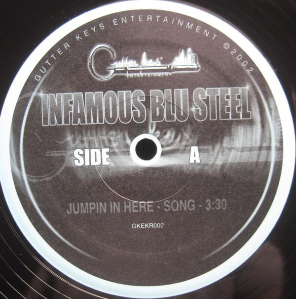 12inch Record INFAMOUS BLU STEEL - Jumpin In Here GKEKR002 Gutter Keys Ent 2002 US Rap & Hip-Hop/R&B Used
12inch Record INFAMOUS BLU STEEL - Jumpin In Here GKEKR002 Gutter Keys Ent 2002 US Rap & Hip-Hop/R&B Used