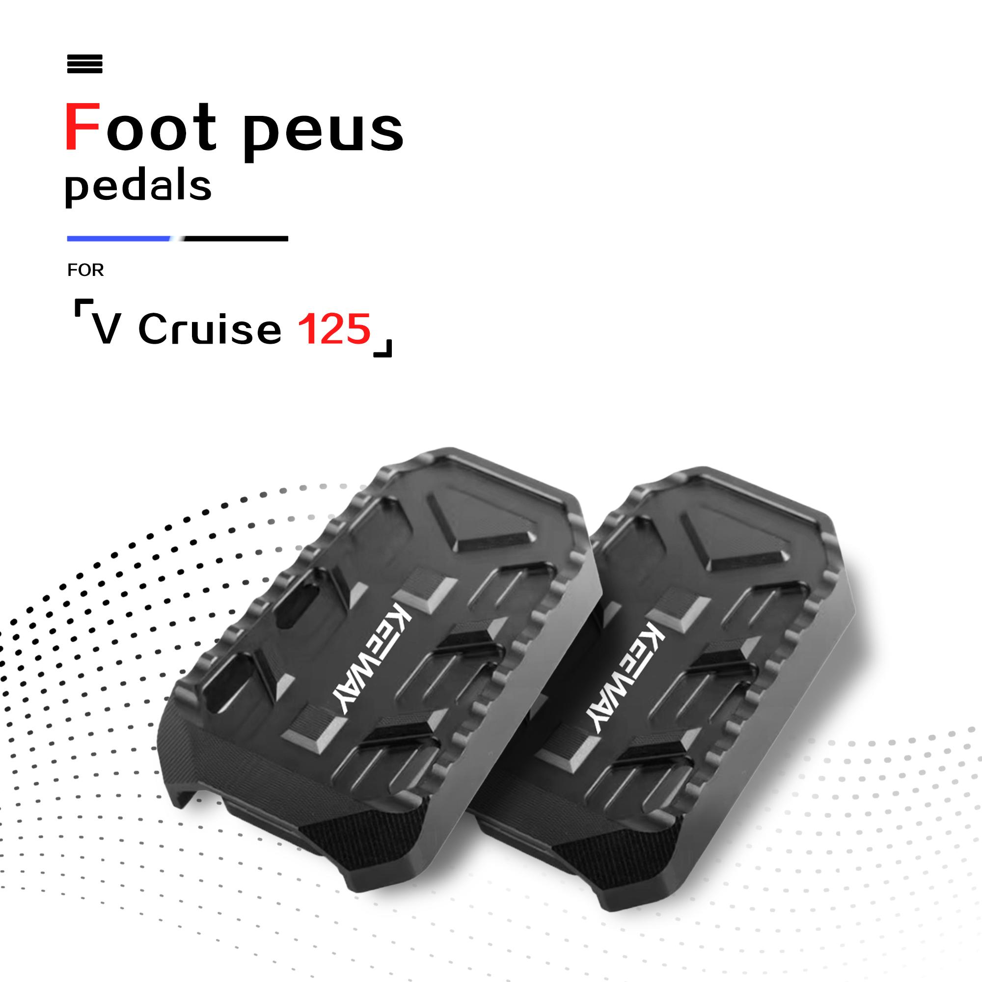 Motorcycle V Cruise 125 Accessories For Keeway V Cruise 125 Billet Wide Foot Pegs Pedals Footrest Enlarge Footpeg V Cruise125 чорний
Motorcycle V Cruise 125 Accessories For Keeway V Cruise 125 Billet Wide Foot Pegs Pedals Footrest Enlarge Footpeg V Cruise125 чорний