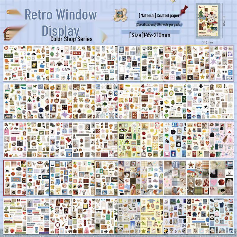 Yu Jian Cheng Pin A5 Sticker Book: Korean Ins Style Student Planner Decor
Yu Jian Cheng Pin A5 Sticker Book: Korean Ins Style Student Planner Decor