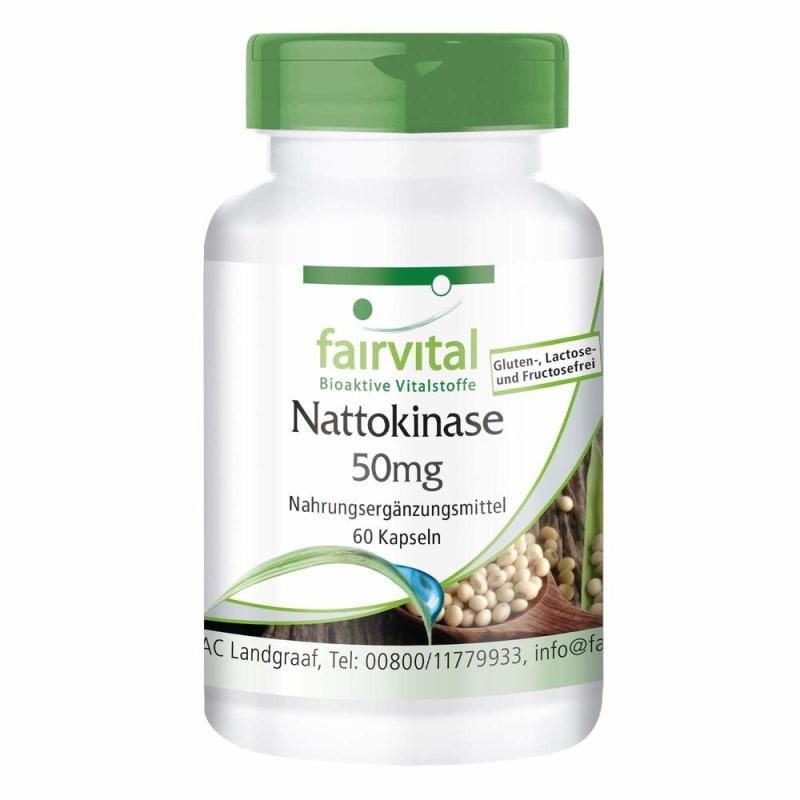 Fairvital Natto Kinase 50 mg 60 Capsules
Fairvital Natto Kinase 50 mg 60 Capsules