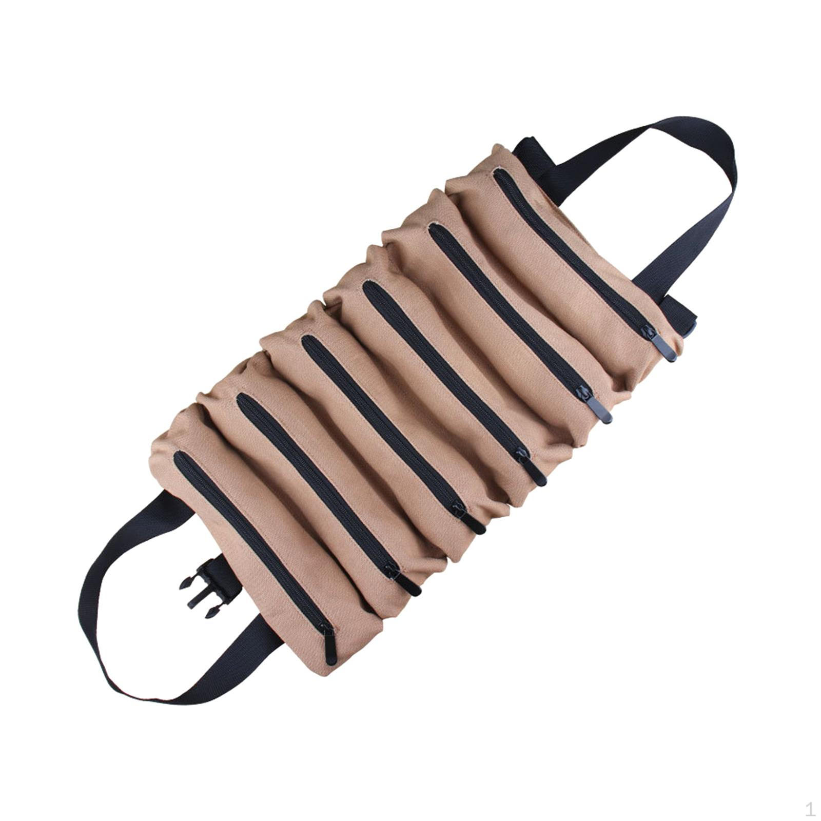 Wrench Tools Pouch Multifunction roll Storage Case for Mechanic Plumber Electrician
Wrench Tools Pouch Multifunction roll Storage Case for Mechanic Plumber Electrician