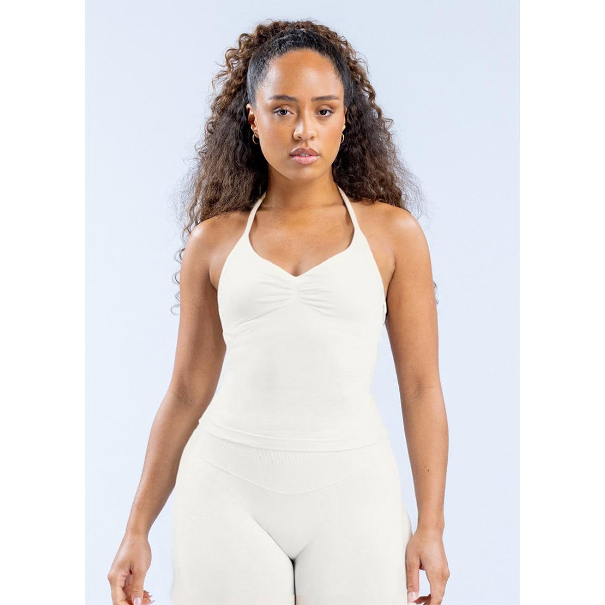 Удлиненный спортивный топ с бретельками, спортивная одежда с открытой спиной, женский встроенный бюстгальтер Scrunch со съемными чашечками, майки для йоги S снег белый
Удлиненный спортивный топ с бретельками, спортивная одежда с открытой спиной, женский встроенный бюстгальтер Scrunch со съемными чашечками, майки для йоги S снег белый