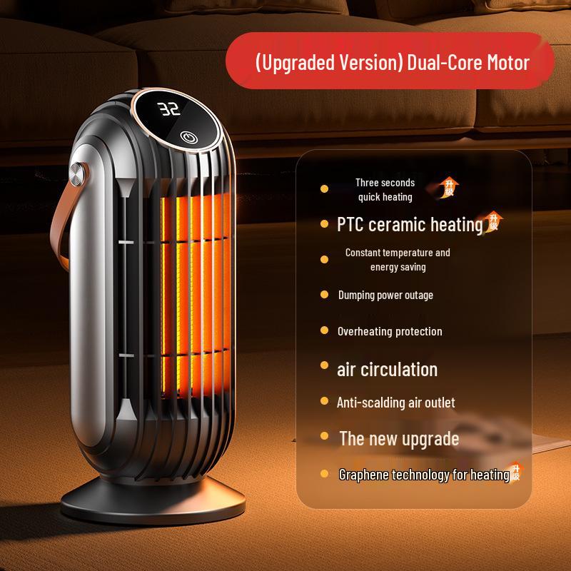 Smart Electric Fan Heater: Vertical Desktop Air Blower for Home & Office
Smart Electric Fan Heater: Vertical Desktop Air Blower for Home & Office