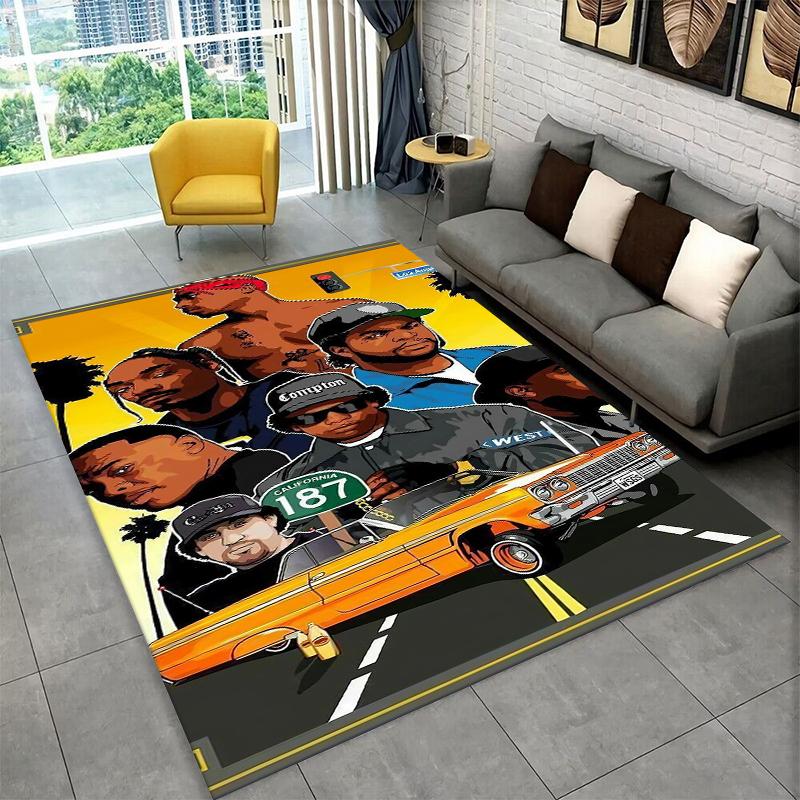 Rapper Eminem Tupac 2pac Hip Hop Rap God Carpet Rug for Playroom Bedroom Living Room Sofa Home Decor,kid Area Rug Non-slip 40x60cm
Rapper Eminem Tupac 2pac Hip Hop Rap God Carpet Rug for Playroom Bedroom Living Room Sofa Home Decor,kid Area Rug Non-slip 40x60cm
