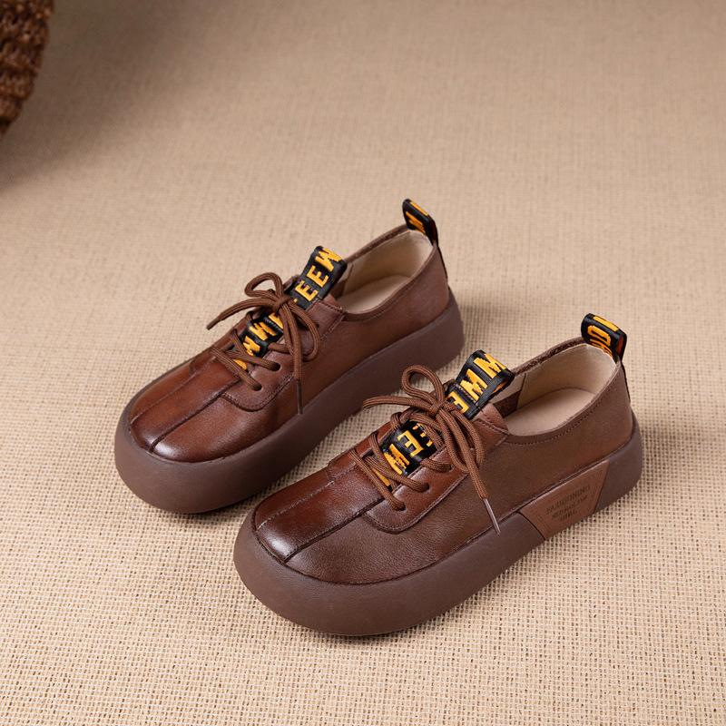 Женские лоферы из первого слоя коровьей кожи, новые кожаные броги в британском стиле, ретро, на плоской подошве, на шнуровке, одинарные туфли для женщин 40 коричневый
Женские лоферы из первого слоя коровьей кожи, новые кожаные броги в британском стиле, ретро, на плоской подошве, на шнуровке, одинарные туфли для женщин 40 коричневый