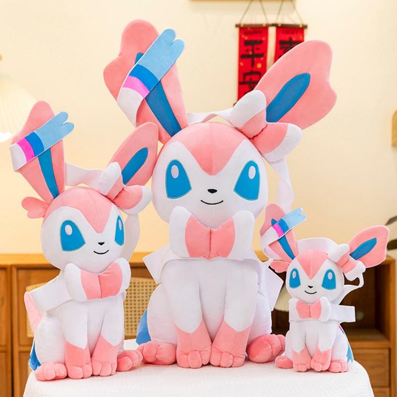 75CM Big Size Pokemon Sitting Sylveon Plushies Cartoon Anime Stuffed Comfortable Soft Doll Bolster Decorate Cushion Holiday Gift add ear 40cm
75CM Big Size Pokemon Sitting Sylveon Plushies Cartoon Anime Stuffed Comfortable Soft Doll Bolster Decorate Cushion Holiday Gift add ear 40cm