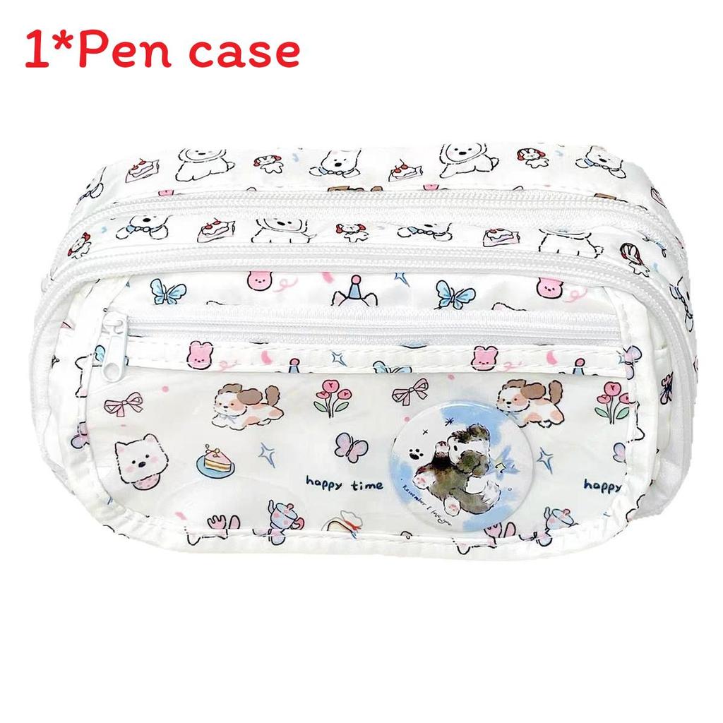 Dog Pattern Pencil Case Made Of Polyester For Girls And Teens
Dog Pattern Pencil Case Made Of Polyester For Girls And Teens