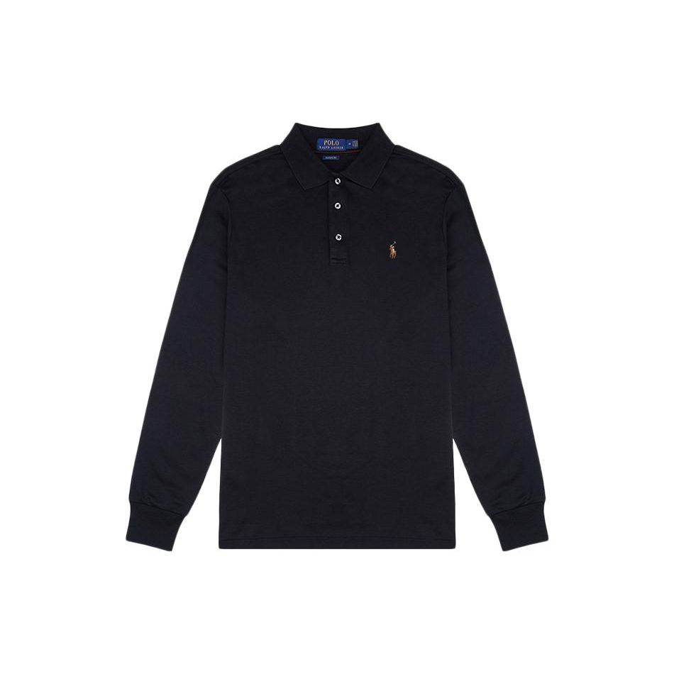 Polo Ralph Lauren однотонная рубашка поло с вышитым логотипом в виде маленького пони с длинным рукавом, мужские топы, черный цвет 710817913-007 M
Polo Ralph Lauren однотонная рубашка поло с вышитым логотипом в виде маленького пони с длинным рукавом, мужские топы, черный цвет 710817913-007 M