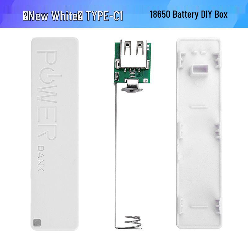 Набор для сборки Power Bank 18650: Шестислотовый корпус для четырех батарей
Набор для сборки Power Bank 18650: Шестислотовый корпус для четырех батарей