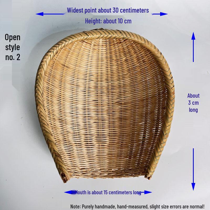 Bamboo Kitchen Basket for Washing and Drying Vegetables and Rice
Bamboo Kitchen Basket for Washing and Drying Vegetables and Rice