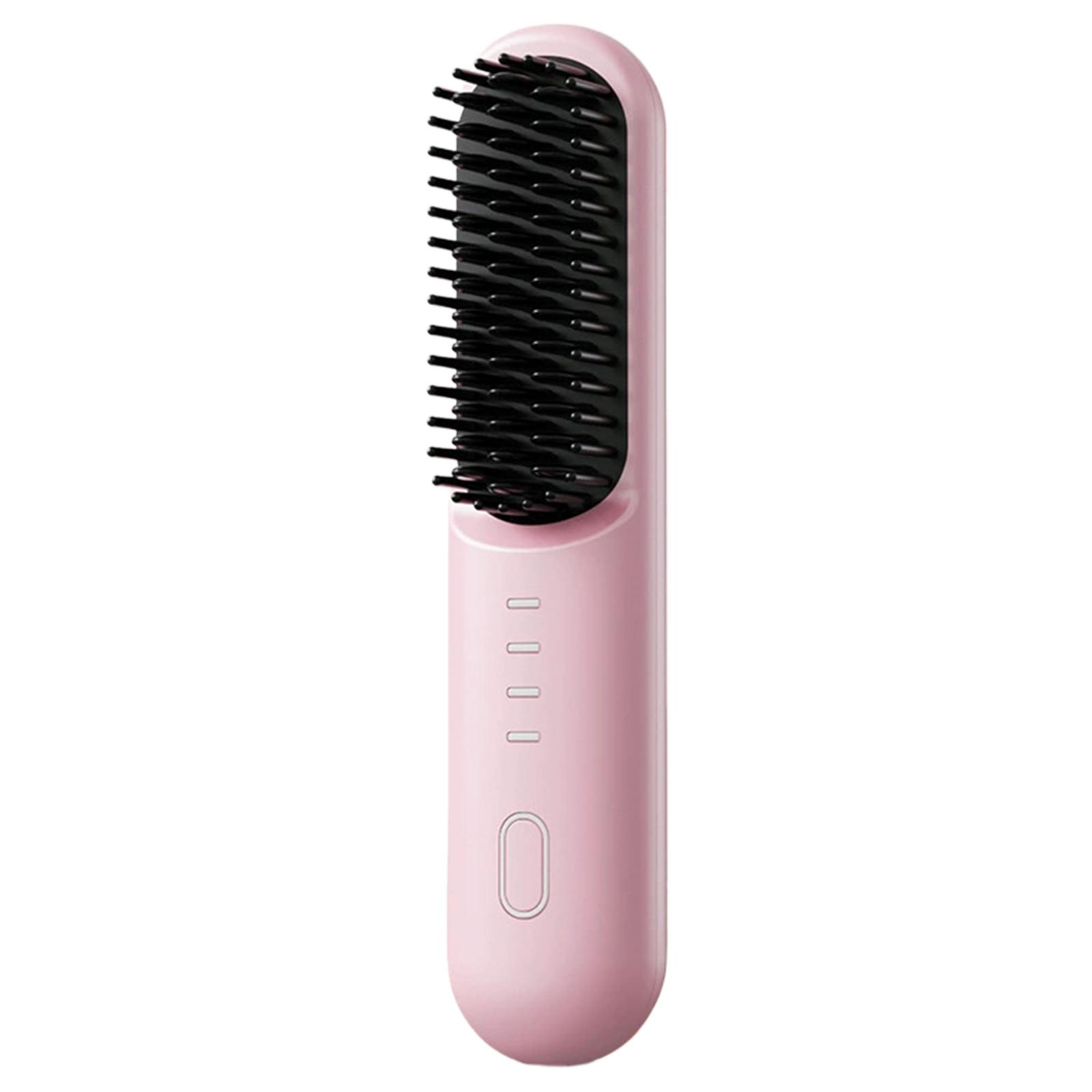 Cordless Hair Straightener Brush USB Rechargeable Hot Straightener Comb with 3 Temperature Settings & LED Display Gift for Women розовый
Cordless Hair Straightener Brush USB Rechargeable Hot Straightener Comb with 3 Temperature Settings & LED Display Gift for Women розовый