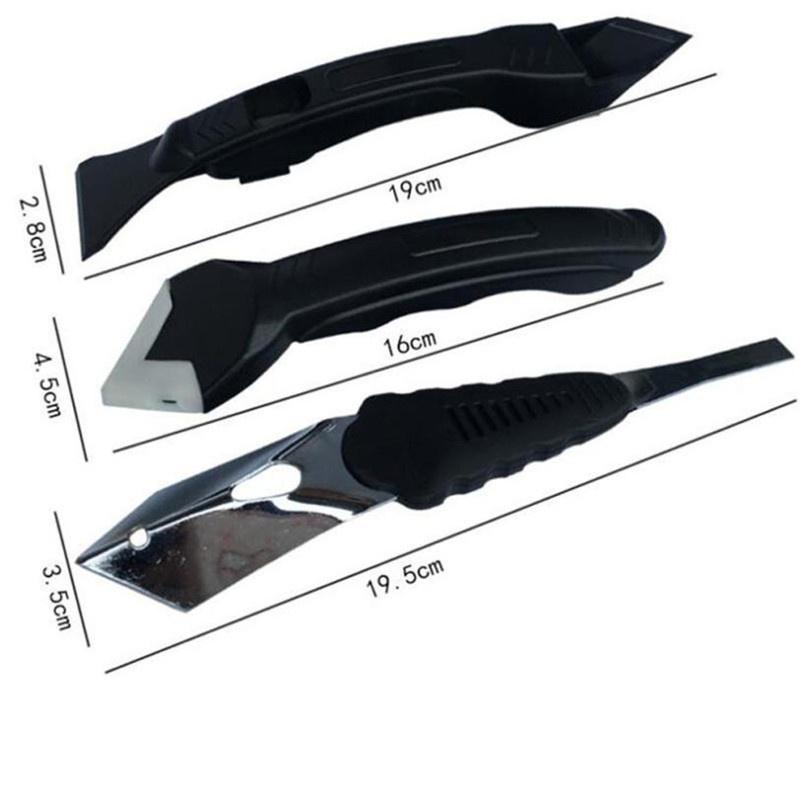 3 Pcs Set New Silicone Scraper Caulking Grouting Tool Sealant Finishing Cleaning Kit Kitchen Window Cleaner Scraper Set Remover чёрный
3 Pcs Set New Silicone Scraper Caulking Grouting Tool Sealant Finishing Cleaning Kit Kitchen Window Cleaner Scraper Set Remover чёрный