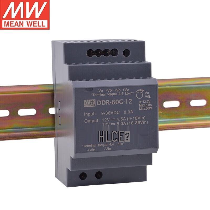 MEANWELL DDR-60G-12 Ультратонкий рейковий DC-DC перетворювач
MEANWELL DDR-60G-12 Ультратонкий рейковий DC-DC перетворювач
