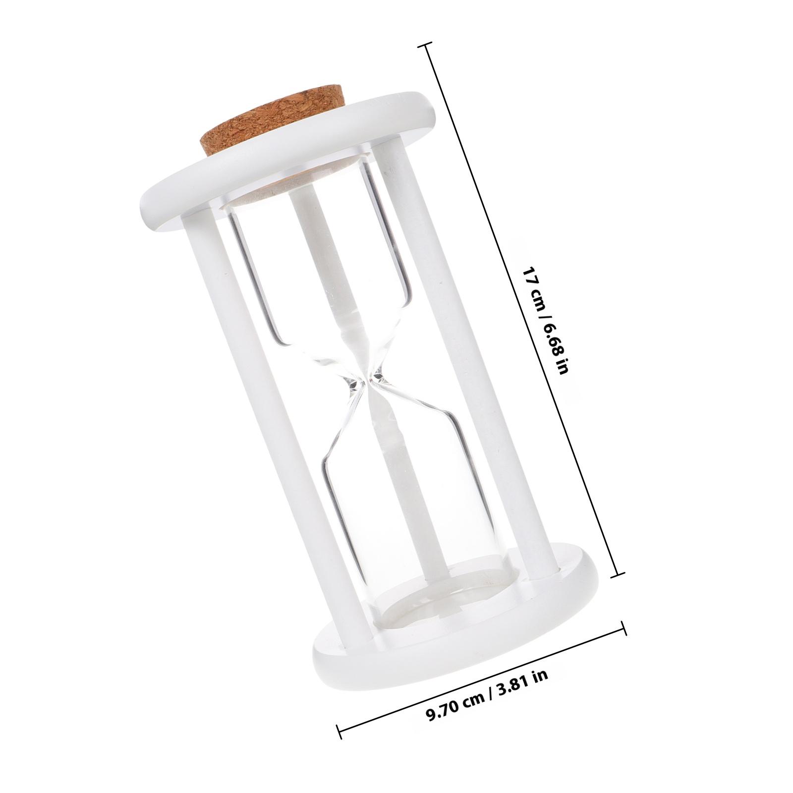 Elegant Multifunction DIY Refillable Hourglass Empty Fillable Tapered Quicksand Timer for Study Cooking Exercise Home Decor белый
Elegant Multifunction DIY Refillable Hourglass Empty Fillable Tapered Quicksand Timer for Study Cooking Exercise Home Decor белый