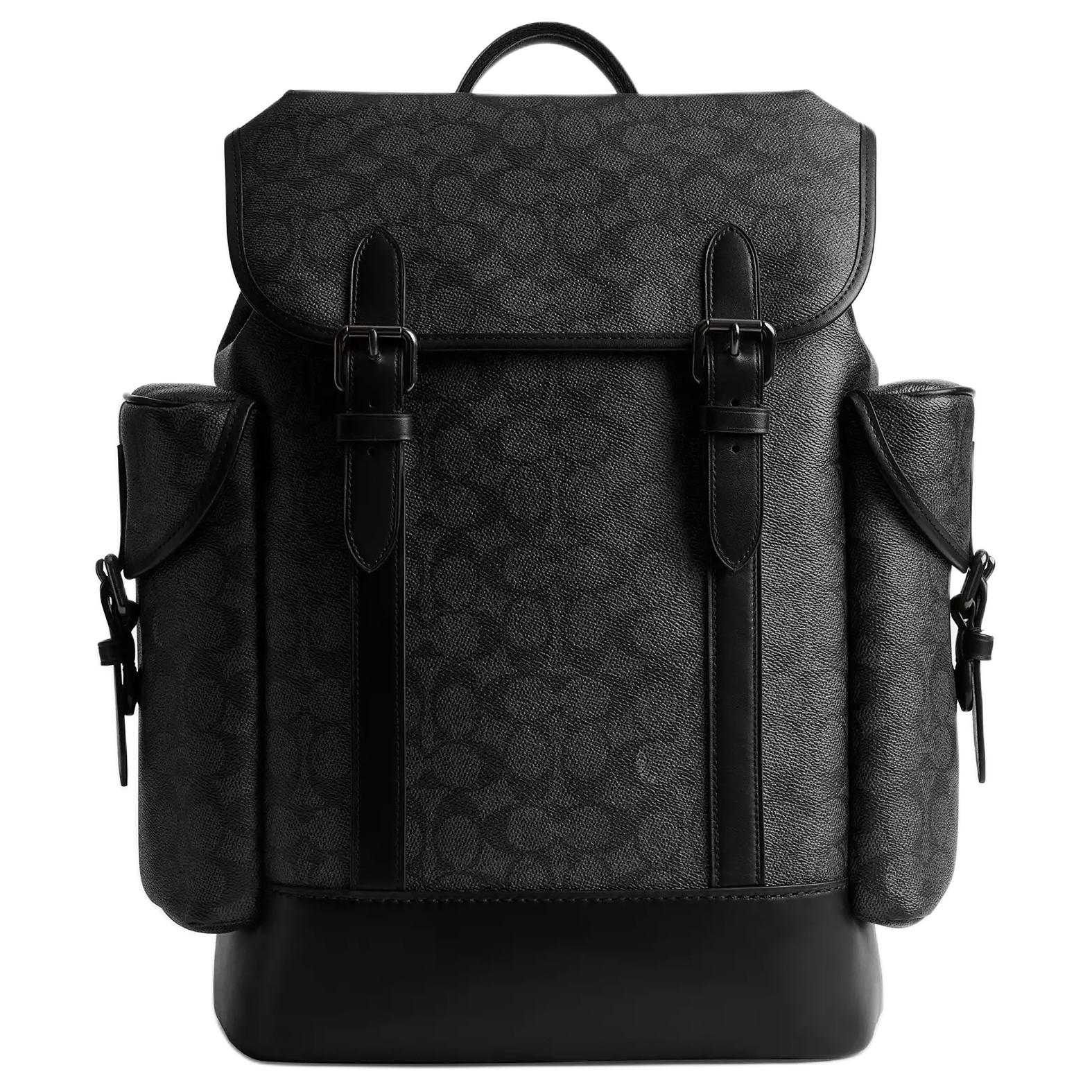 Coach Hitch 31 Brand Print Drawstring Snap Closure Coated Canvas And Refined Calfskin Backpack Large Men backpack Charcoal CV983-CHR Basic Set (Bag+Dust Bag)
Coach Hitch 31 Brand Print Drawstring Snap Closure Coated Canvas And Refined Calfskin Backpack Large Men backpack Charcoal CV983-CHR Basic Set (Bag+Dust Bag)