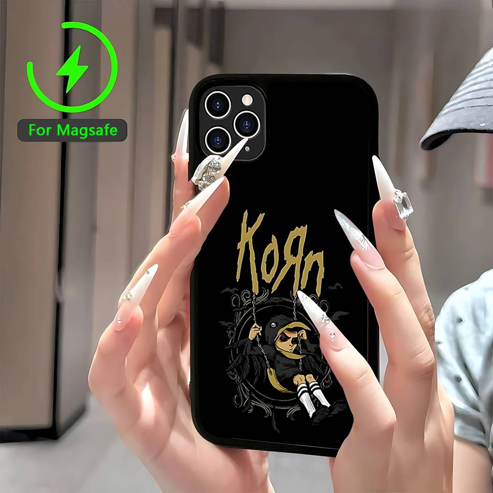 K-Korn Rock Band Magnetic Case For IPhone 17 16 14 13 12 11 15 Pro Max Plus Wireless Charge Phone Cover iPhone 14pro max
K-Korn Rock Band Magnetic Case For IPhone 17 16 14 13 12 11 15 Pro Max Plus Wireless Charge Phone Cover iPhone 14pro max