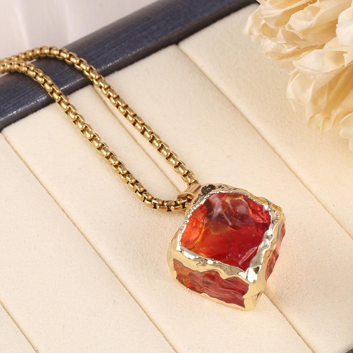 1 шт., кулон с кристаллами исцеления Рейки, геометрический стиль, квадратная энергетическая цепь из натурального камня, ожерелья для женщин и мужчин, рождественские украшения, подарки 1Pc/25×25mm красный/жёлтый
1 шт., кулон с кристаллами исцеления Рейки, геометрический стиль, квадратная энергетическая цепь из натурального камня, ожерелья для женщин и мужчин, рождественские украшения, подарки 1Pc/25×25mm красный/жёлтый