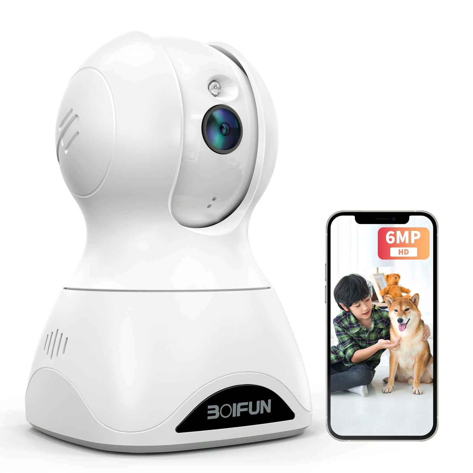 6MP Enhanced 5G Pet Camera with AI Intelligent Night Panoramic Indoor Security iPhone Wireless Network Remote Baby Auto Alarm Technical Standards
6MP Enhanced 5G Pet Camera with AI Intelligent Night Panoramic Indoor Security iPhone Wireless Network Remote Baby Auto Alarm Technical Standards