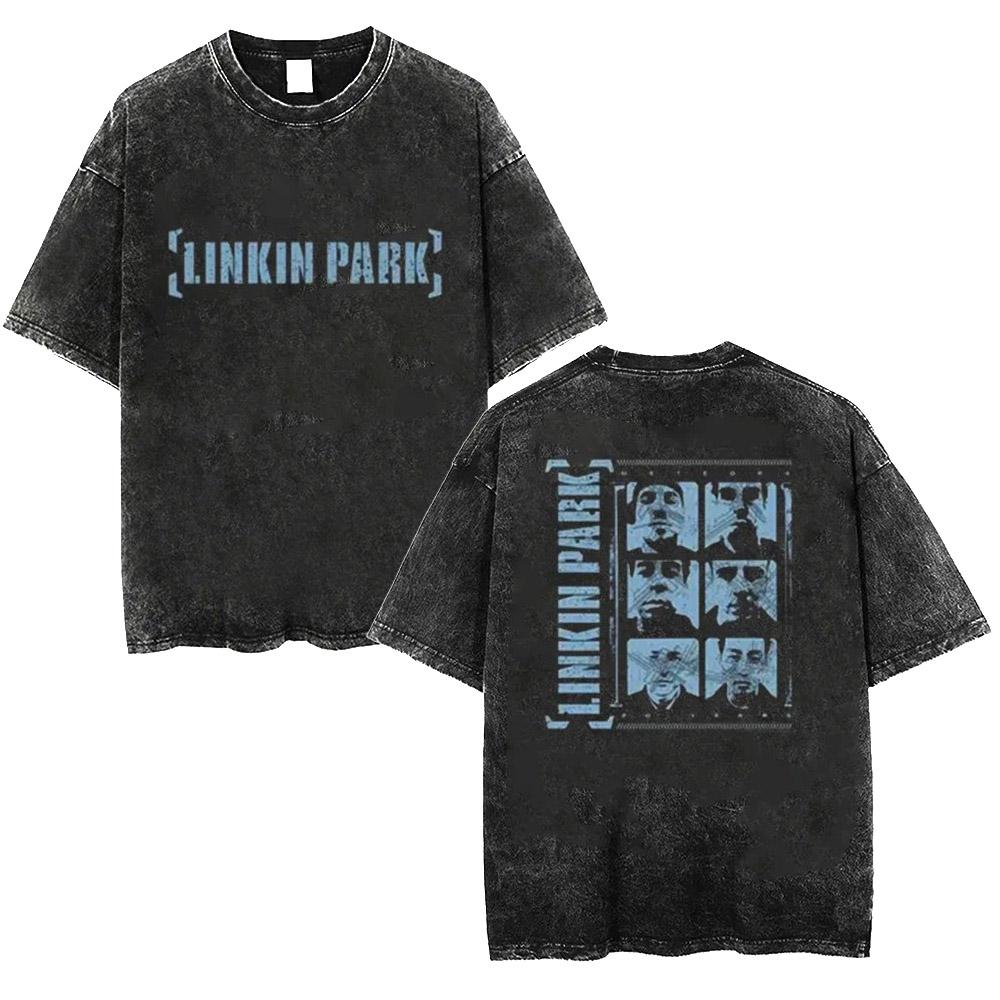 Mens washed Tshirt Linkin Meteora th Anniversary Park Retro Tshirt Comfortable Street Top Suitable for Both Men and Women S
Mens washed Tshirt Linkin Meteora th Anniversary Park Retro Tshirt Comfortable Street Top Suitable for Both Men and Women S