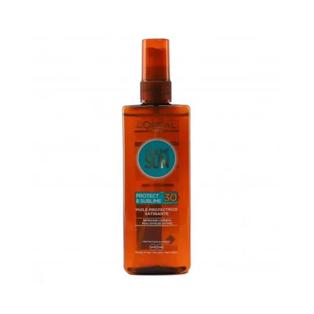 L Oréal Paris - Солнцезащитное масло Protect & Sublime FPS30 Sublime Sun 150 мл -
L Oréal Paris - Солнцезащитное масло Protect & Sublime FPS30 Sublime Sun 150 мл -