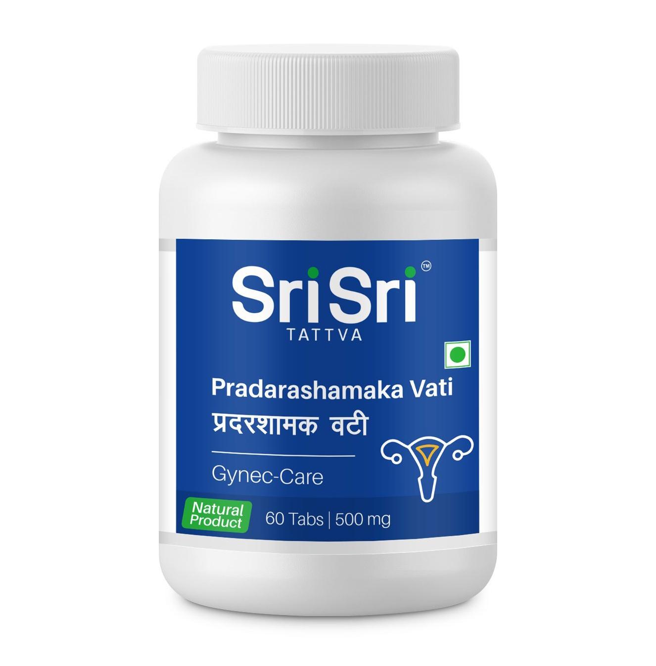 Прадарашамака Ваті (60 таб, 500 мг), Pradarashamaka Vati, Sri Sri Tattva
Прадарашамака Ваті (60 таб, 500 мг), Pradarashamaka Vati, Sri Sri Tattva