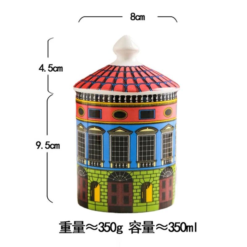 Color Building Storage Jar Candy Box Art Ceramic Decorative Jar with Lid Storage Jar Home Storage Ornaments Home Decorations
Color Building Storage Jar Candy Box Art Ceramic Decorative Jar with Lid Storage Jar Home Storage Ornaments Home Decorations