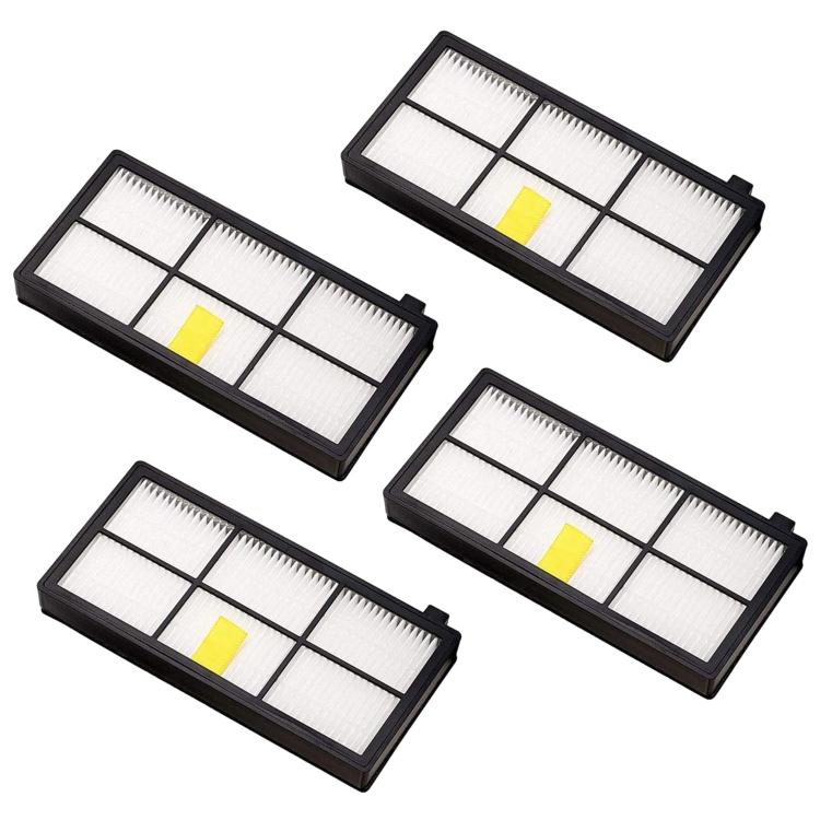 4 PCS Universal Replacement Robotic Vacuum Cleaner HEPA Filter for iRobot 870 / 800 / 880 / 960 / 980
4 PCS Universal Replacement Robotic Vacuum Cleaner HEPA Filter for iRobot 870 / 800 / 880 / 960 / 980