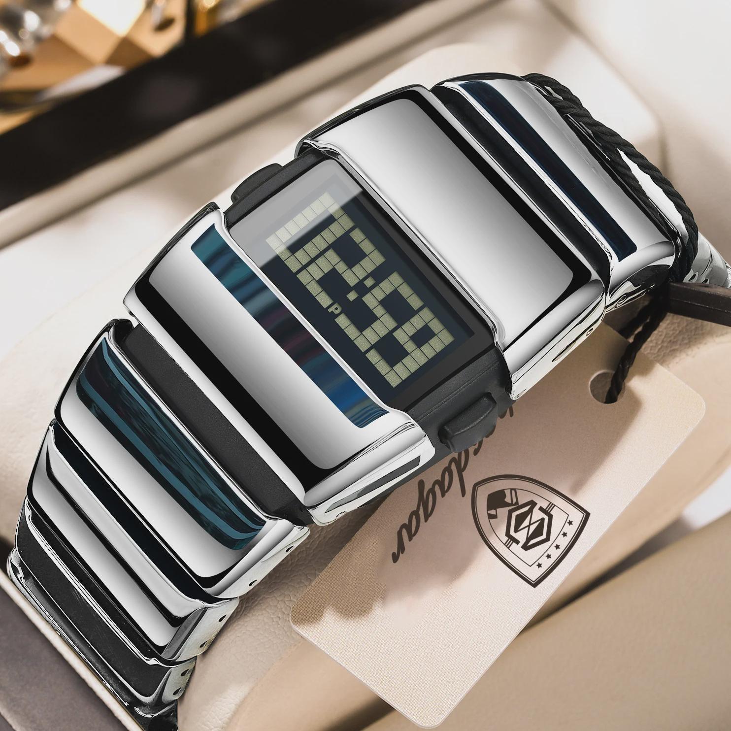POEDAGAR New Square Digital Watch Fashion Luxury Electronic Wristwatch Cool Casual Student Watch Waterproof Men Women серебряный
POEDAGAR New Square Digital Watch Fashion Luxury Electronic Wristwatch Cool Casual Student Watch Waterproof Men Women серебряный