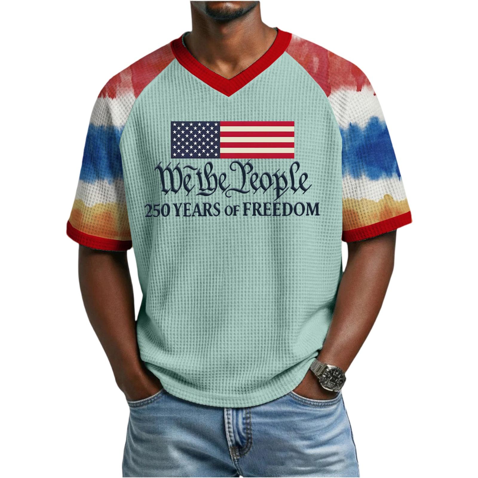 Men s Casual Fashionable Letter- Colorful Print Short-sleeved Shirt - Men s Breathable V-neck Short-sleeved Top XL
Men s Casual Fashionable Letter- Colorful Print Short-sleeved Shirt - Men s Breathable V-neck Short-sleeved Top XL