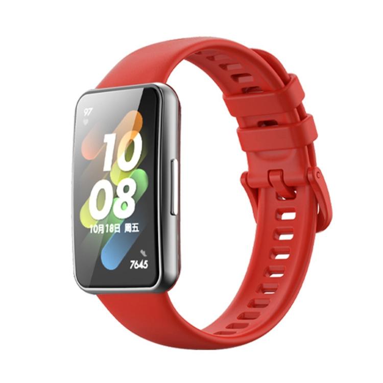 For Huawei Band 7 / Honor Band 7 Pure Color Silicone Watch Band For Huawei Band 7 / Honor Band 7 червоний
For Huawei Band 7 / Honor Band 7 Pure Color Silicone Watch Band For Huawei Band 7 / Honor Band 7 червоний