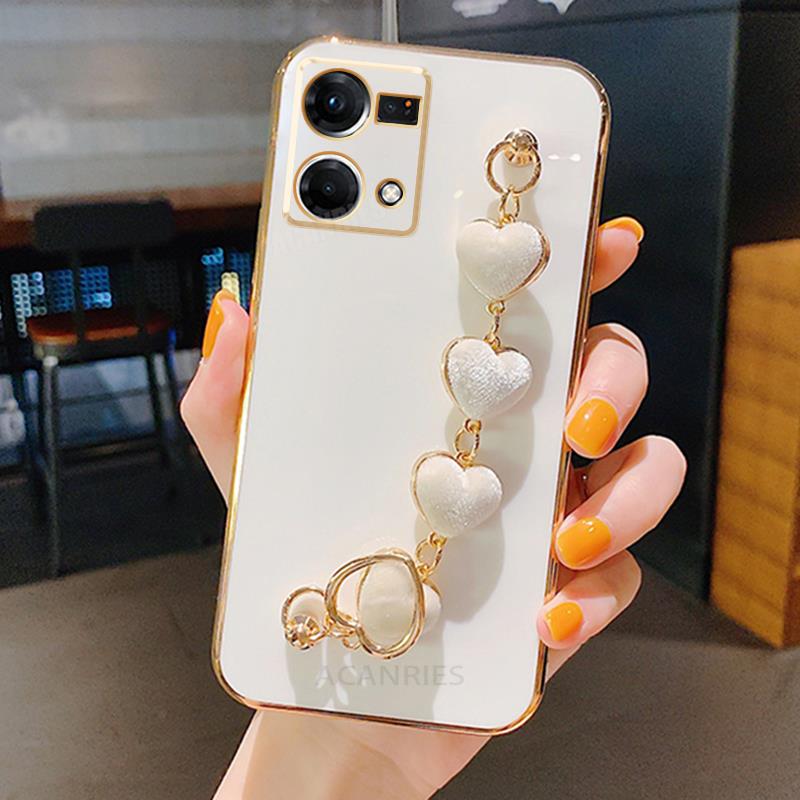 Reno7 4g Love Heart Bracelet Case For Oppo Reno 7 5 6 8 Lite 7lite 8t Reno6 Reno5 Chain Plating Silicone Cover Realme 10 9 Pro Reno 7 4G
Reno7 4g Love Heart Bracelet Case For Oppo Reno 7 5 6 8 Lite 7lite 8t Reno6 Reno5 Chain Plating Silicone Cover Realme 10 9 Pro Reno 7 4G