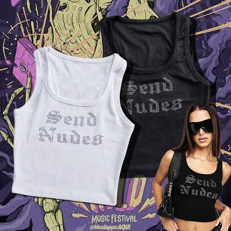 Each Person Has a Fashion American Retro All-Match Letters Hot Drilling Silm Short Sexy Sexy Summer Vest Sexy White L
Each Person Has a Fashion American Retro All-Match Letters Hot Drilling Silm Short Sexy Sexy Summer Vest Sexy White L