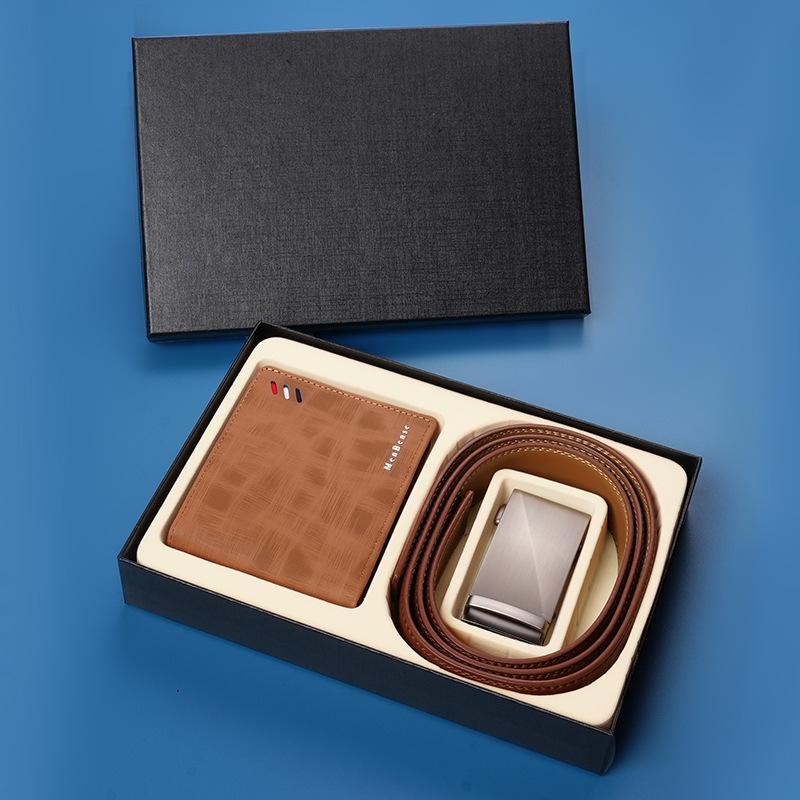 Мужской ремень кошелек подарочная коробка автоматическая пряжка ремень брюки высококачественный подарочный набор повседневный подарок 130cm
Мужской ремень кошелек подарочная коробка автоматическая пряжка ремень брюки высококачественный подарочный набор повседневный подарок 130cm