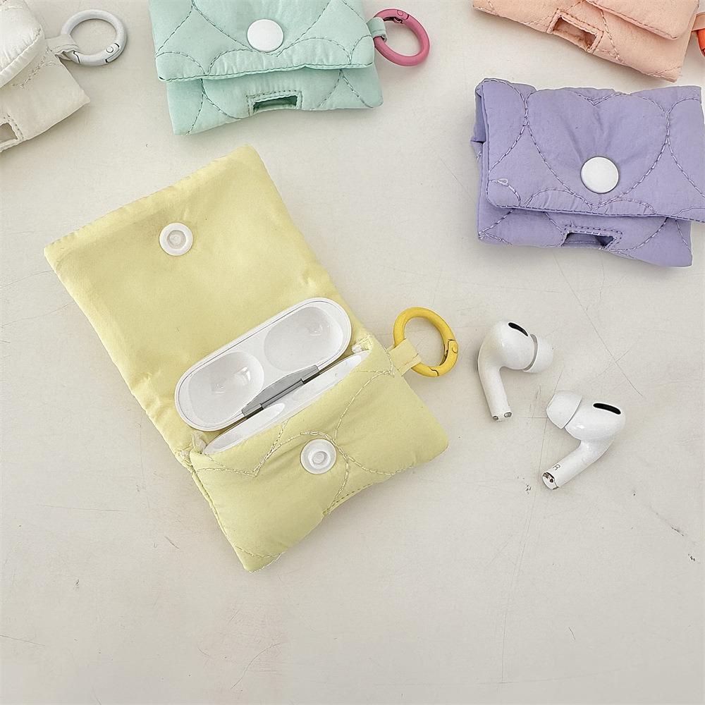 Balletcore Headphone Storage Bag Korean Style Bluetooth Headset Earphone Case Kids білий
Balletcore Headphone Storage Bag Korean Style Bluetooth Headset Earphone Case Kids білий