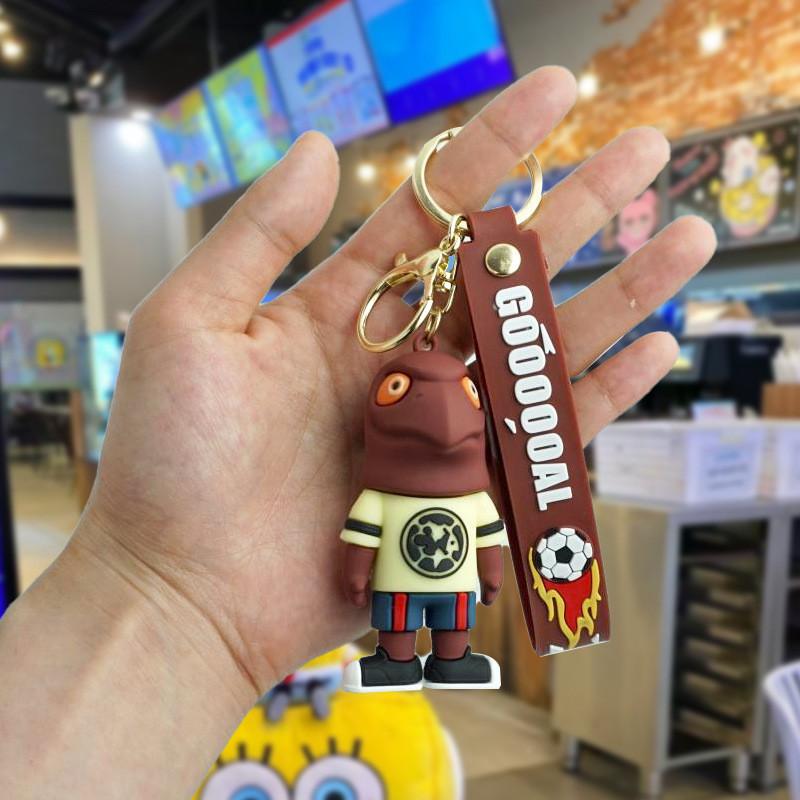 Креативные резиновые мультяшные брелоки в виде футбольного мяча, кролика, тигра, быка для мужчин и женщин Eagle
Креативные резиновые мультяшные брелоки в виде футбольного мяча, кролика, тигра, быка для мужчин и женщин Eagle