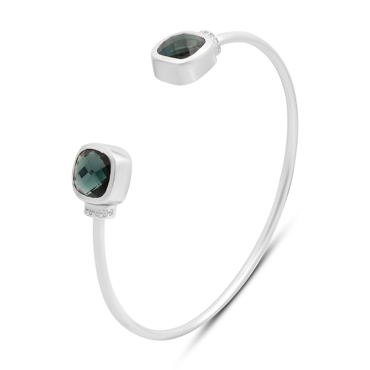Серебряный браслет с топазом Лондон Блю 7.433ct, фианитами, вес изделия 10,17 гр (2206682) 19-22cm синій
Серебряный браслет с топазом Лондон Блю 7.433ct, фианитами, вес изделия 10,17 гр (2206682) 19-22cm синій