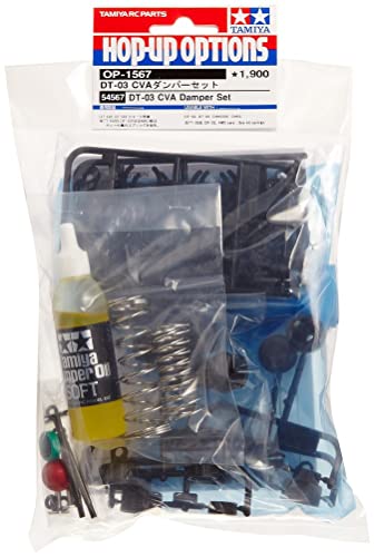 Tamiya 54567-000 300054567 - DT-03 CVA Oil Damper Set Short/Mini, 2+2
Tamiya 54567-000 300054567 - DT-03 CVA Oil Damper Set Short/Mini, 2+2