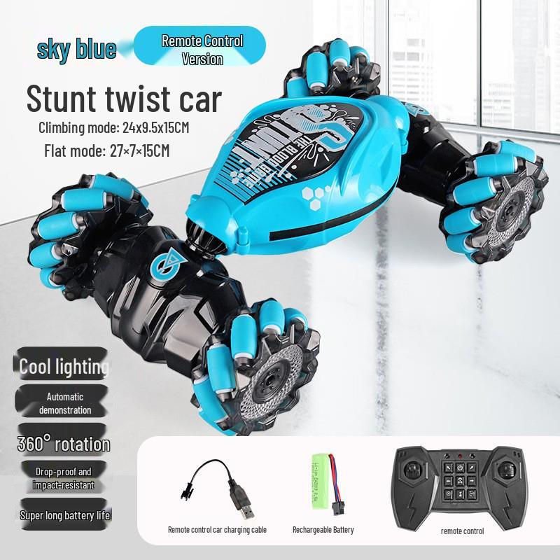 Gesture Sensing Transforming Car: Remote-Control Toy with Lights & Music
Gesture Sensing Transforming Car: Remote-Control Toy with Lights & Music