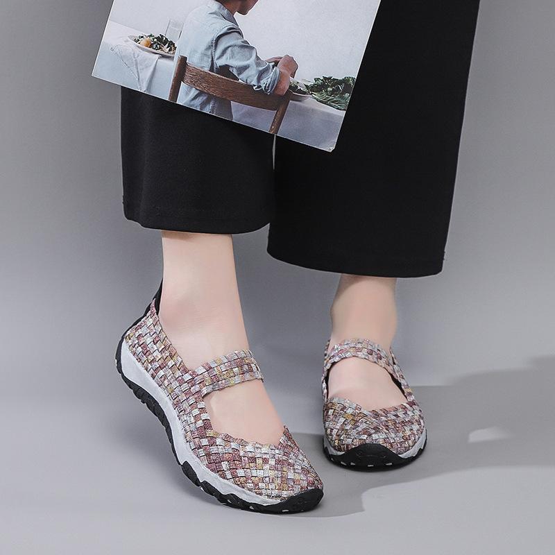 Versatile large-size women s shoes, women s little white shoes, casual trendy shoes, handwoven woven shoes, flat-bottomed breathable sandals, lazy 42
Versatile large-size women s shoes, women s little white shoes, casual trendy shoes, handwoven woven shoes, flat-bottomed breathable sandals, lazy 42