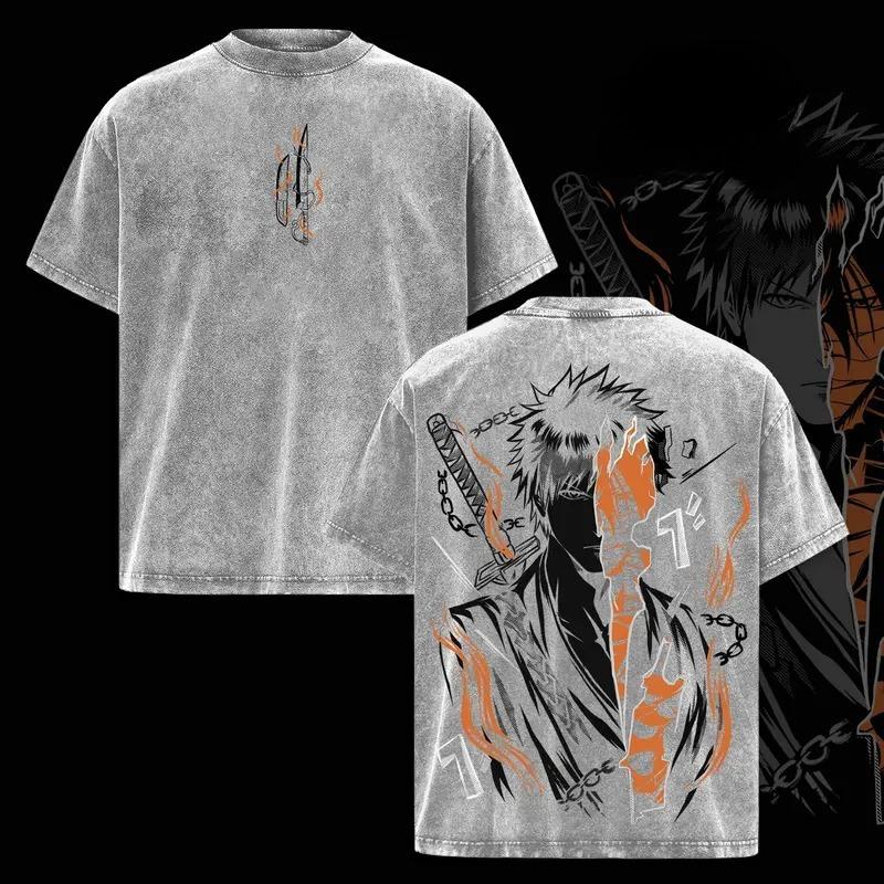Аниме BLEACH Куросаки Ичиго Графическая Футболка Мужская с коротким рукавом Одежда Повседневная Хлопковая Футболка Винтажная Стиранная Футболка Харадзюку Топы S серый
Аниме BLEACH Куросаки Ичиго Графическая Футболка Мужская с коротким рукавом Одежда Повседневная Хлопковая Футболка Винтажная Стиранная Футболка Харадзюку Топы S серый