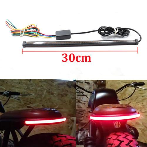 New Smoked black 30cm motorcycle car taillight light guide two-color yellow flowing turn signal led motorcycle turn light
New Smoked black 30cm motorcycle car taillight light guide two-color yellow flowing turn signal led motorcycle turn light