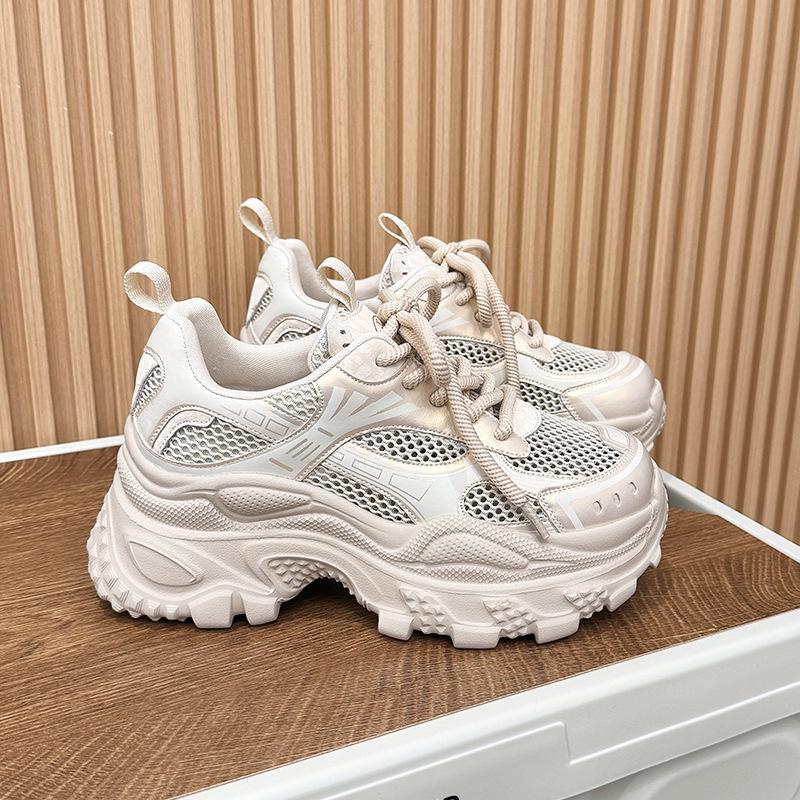 Women s 2025 Summer Thick-Soled Dad Shoes - Versatile, Breathable, Height-Increasing, and Lightweight Sport Mesh Sneakers 36
Women s 2025 Summer Thick-Soled Dad Shoes - Versatile, Breathable, Height-Increasing, and Lightweight Sport Mesh Sneakers 36