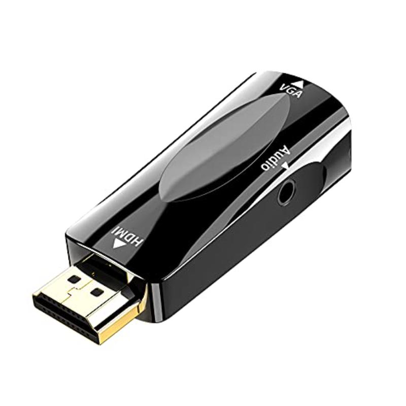 Адаптер HDMI-VGA, переходник-папа HDMI-VGA-мама 1080P с аудио 3,5 для компьютера, настольного компьютера, ноутбука, ПК, монитора, проектора, HDTV,
Адаптер HDMI-VGA, переходник-папа HDMI-VGA-мама 1080P с аудио 3,5 для компьютера, настольного компьютера, ноутбука, ПК, монитора, проектора, HDTV,
