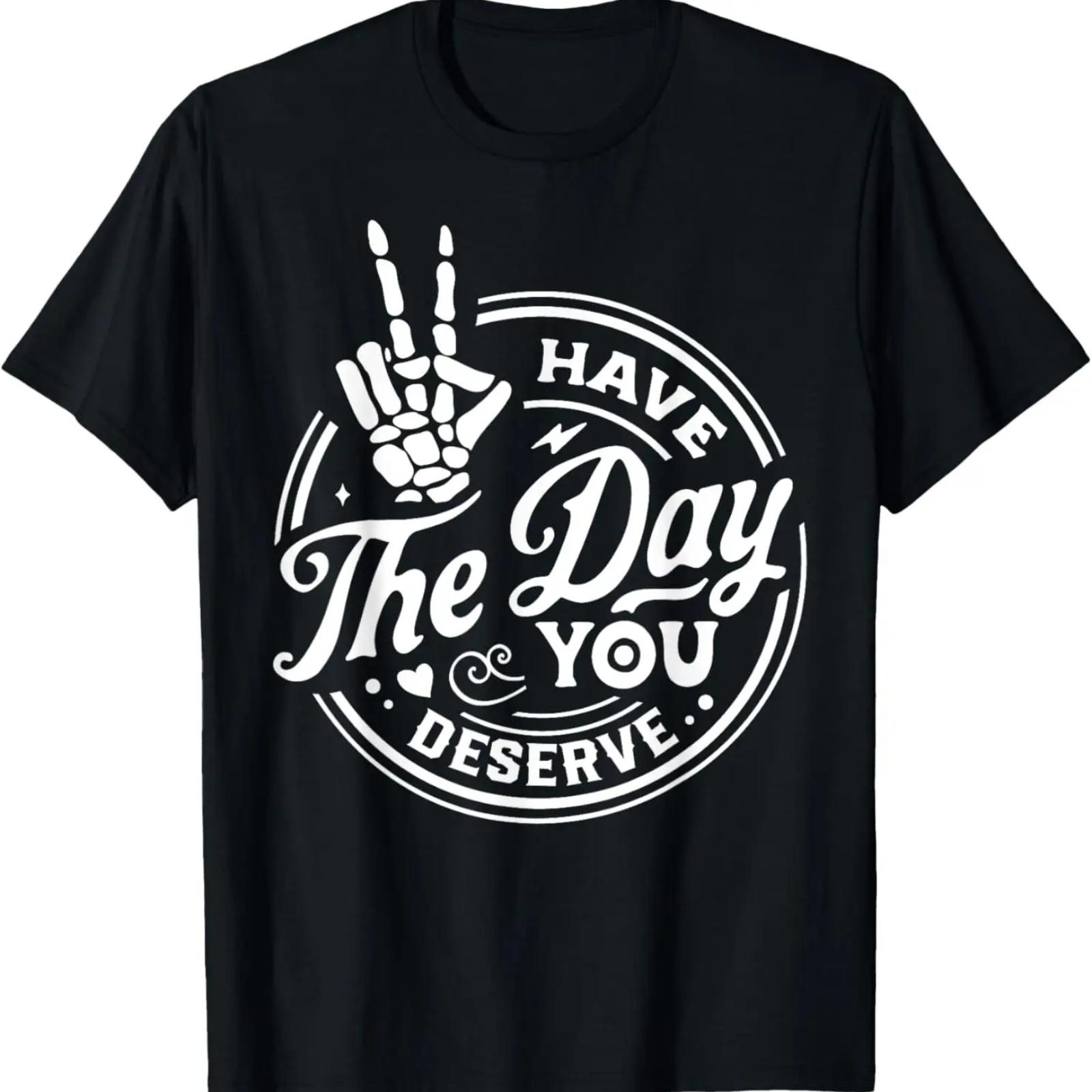 Funny Sarcastic Have The Day You Deserve T-Shirt XXXXXL чорний
Funny Sarcastic Have The Day You Deserve T-Shirt XXXXXL чорний