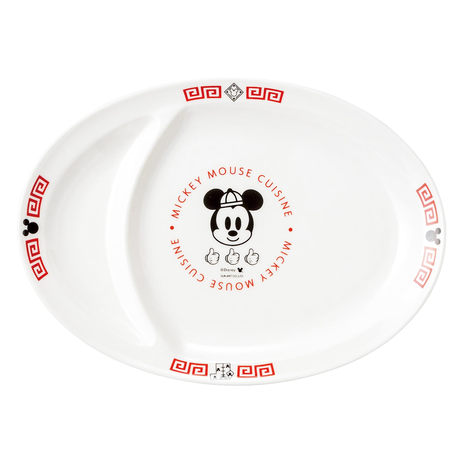 San Art Disney Mickey Mouse Gyoza Plate, Chinese Series, Tableware, Goods, Miscellaneous Goods, SAN4170
San Art Disney Mickey Mouse Gyoza Plate, Chinese Series, Tableware, Goods, Miscellaneous Goods, SAN4170