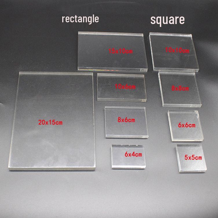 Acrylic Stamp Handle & Positioning Tool 3*3*1CM
Acrylic Stamp Handle & Positioning Tool 3*3*1CM