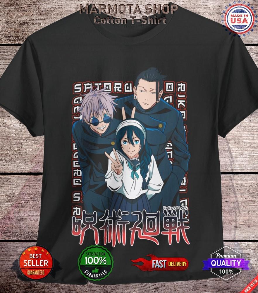 Gojo Satoru Jujutsu Kaisen T-Shirt Suguru Geto Riko Anime Japanese Tee Shirt JJK 3XL
Gojo Satoru Jujutsu Kaisen T-Shirt Suguru Geto Riko Anime Japanese Tee Shirt JJK 3XL